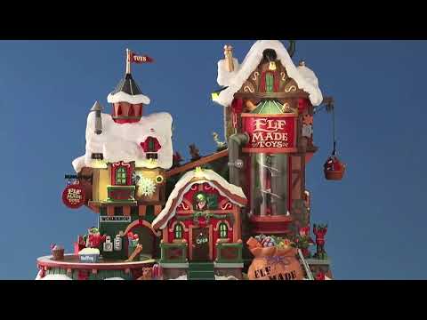 LEMAX Elf Made Toy Factory, with 4.5V Adaptor #75190
